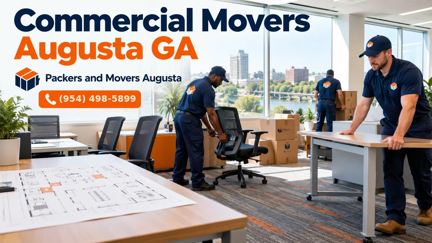 Commercial Movers Augusta GA crew Commercial Movers Augusta GA crew